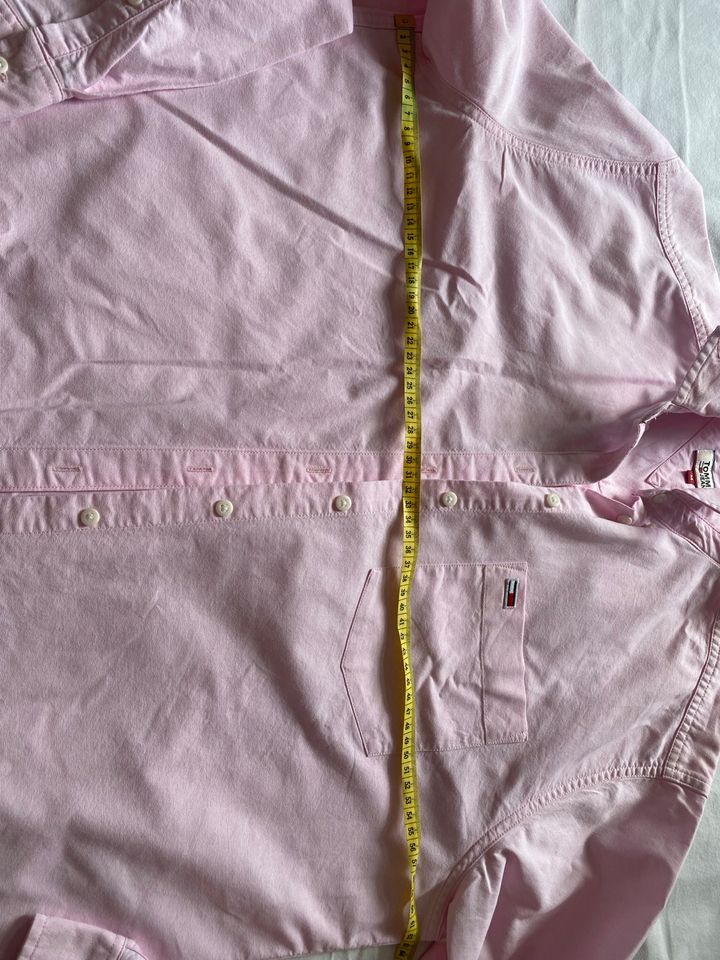 Tommy Hilfiger Bluse Gr. M eher L rosa Damenbluse in Wildau