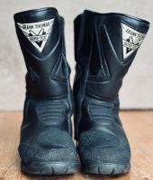 Motorradstiefel, schw. Leder Gr. 44 von FRANK THOMAS m. Gore Tex Nordrhein-Westfalen - Bocholt Vorschau