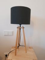 Lampe Tischlampe 58cm E27 Holz schwarz Nordrhein-Westfalen - Extertal Vorschau