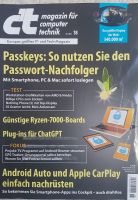 c't Magazin für Computertechnik 18/23 Bayern - Mörnsheim Vorschau