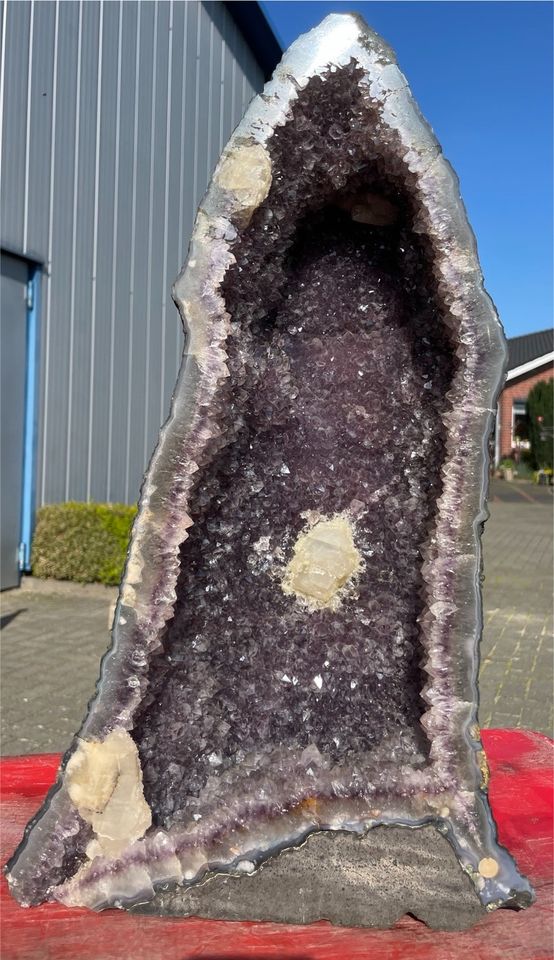 Amethyst Druse groß 48cm in Schiffdorf