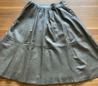 Rock Lederrock echtes Leder braun taupe 36/38 Kr. München - Ottobrunn Vorschau