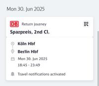 Zugticket Köln-Berlin Berlin - Steglitz Vorschau