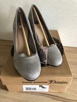 Pumps High Heels Tom Tailor hell grau Gr 39 neu m Etikett Nordrhein-Westfalen - Düren Vorschau