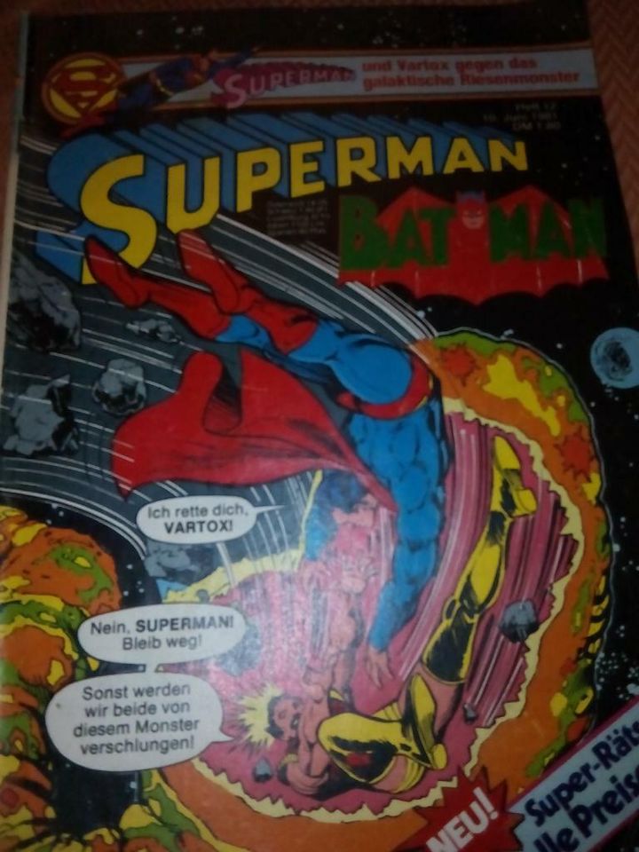Supermann Heft 12 vom  10.6.1981 in Kornwestheim