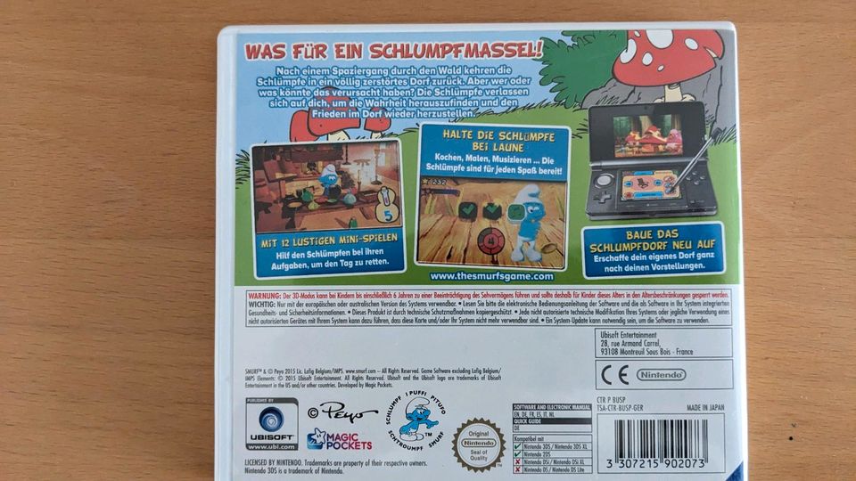 Die Schlümpfe für Nintendo 3DS in Senden