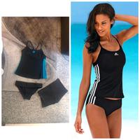 NEU Adidas Sport Tankini Set 40 L schwarz 2 Hosn Badeanzug Bikini Brandenburg - Altdöbern Vorschau
