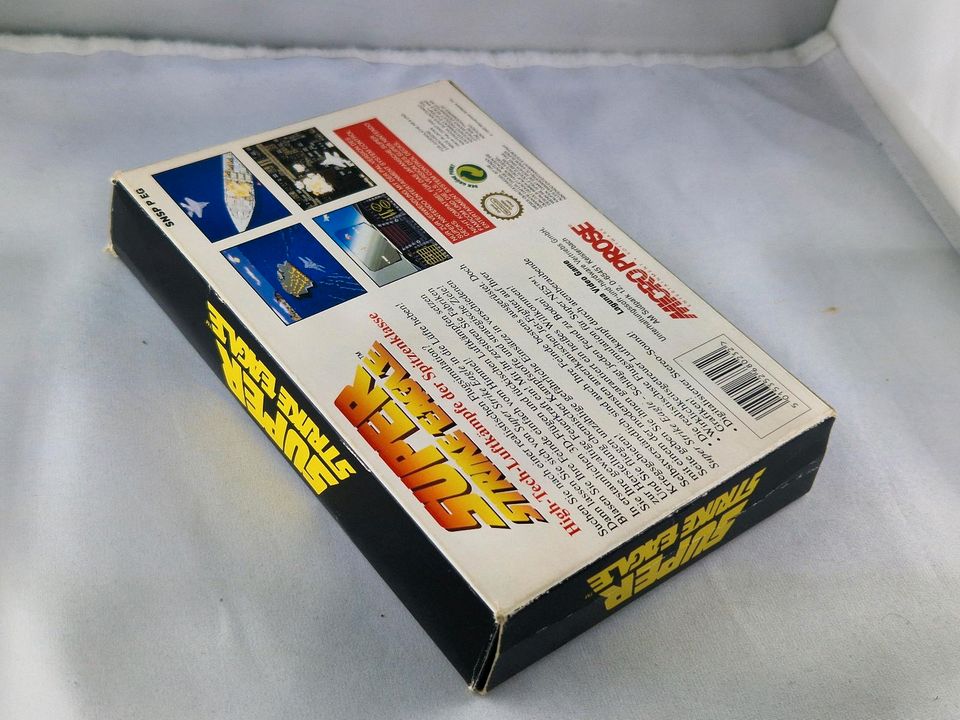 SNES Super Nintendo Spiel Super Strike Eagle mit OVP Verpackung in Villingen-Schwenningen