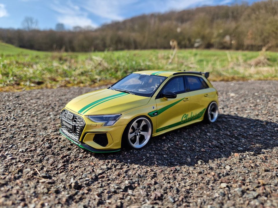 1:18 MTM Audi S3 Tiefer Tuning mit 19 Zoll MB KV1 Echt Alu Felgen in Eisleben