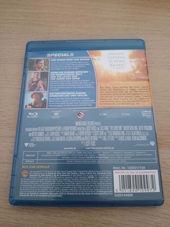 The Lucky One, Blu-Ray in Blomberg