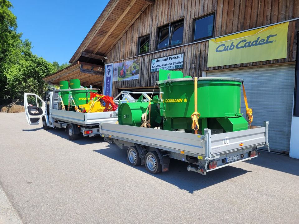 Verkaufe Stockmann Holzspalter Siloverteiler Güllemixer Betonmisc in Konzell