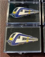 2 x Pin Bahn Zug / Bahn / Metro Shanghai von Bombardier Brandenburg - Potsdam Vorschau