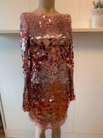 Hallhuber Damen Pailletten Silvester Party Kleid Glitzer XS S Bayern - Starnberg Vorschau