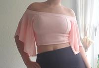 Croptop cropped Top offshoulder bauchfrei rosa München - Altstadt-Lehel Vorschau