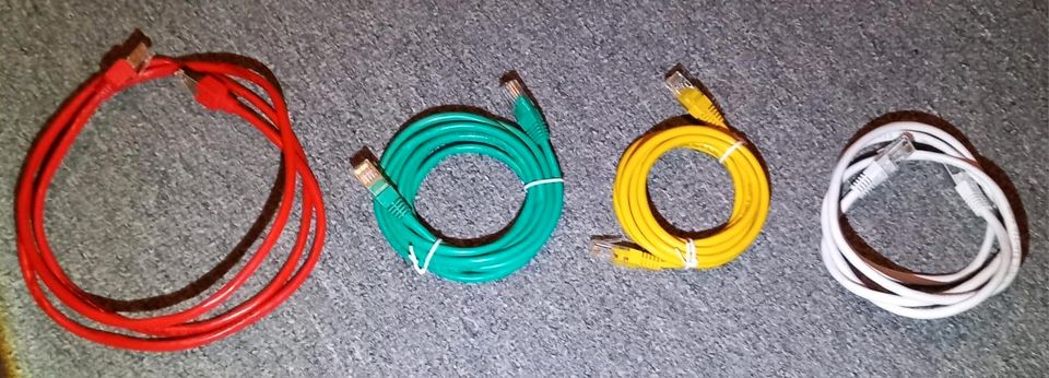 Patchkabel 2x Cat 5e, 2x Cat 5 in Langenstein