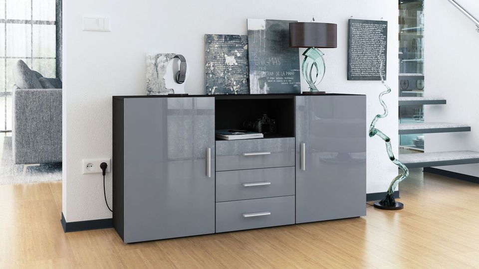 Sideboard Kommode Schrank TV Board 139 cm - versch. Farben in Bad Oeynhausen