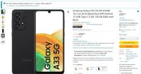 Samsung Galaxy A33 5G SM-A336B black 128 GB Bochum - Bochum-Mitte Vorschau