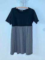 Umstands- Stillkleid Schwangerschaftsmode schwarz weiß XL 42 Hessen - Wehrheim Vorschau