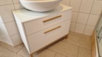 Waschtischunterschrank Bad Badezimmer Holz weiß Eichenholz Rheinland-Pfalz - Koblenz Vorschau