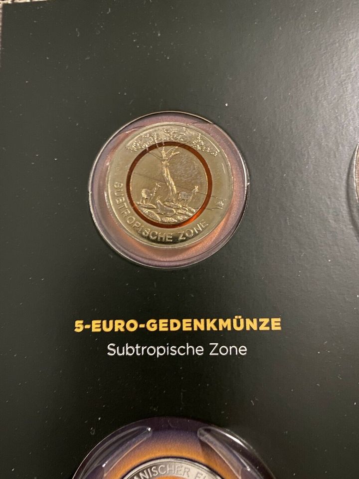 5€ Münze, 5 Euro Subtropische Zone Sammler Top!!! in Ennigerloh