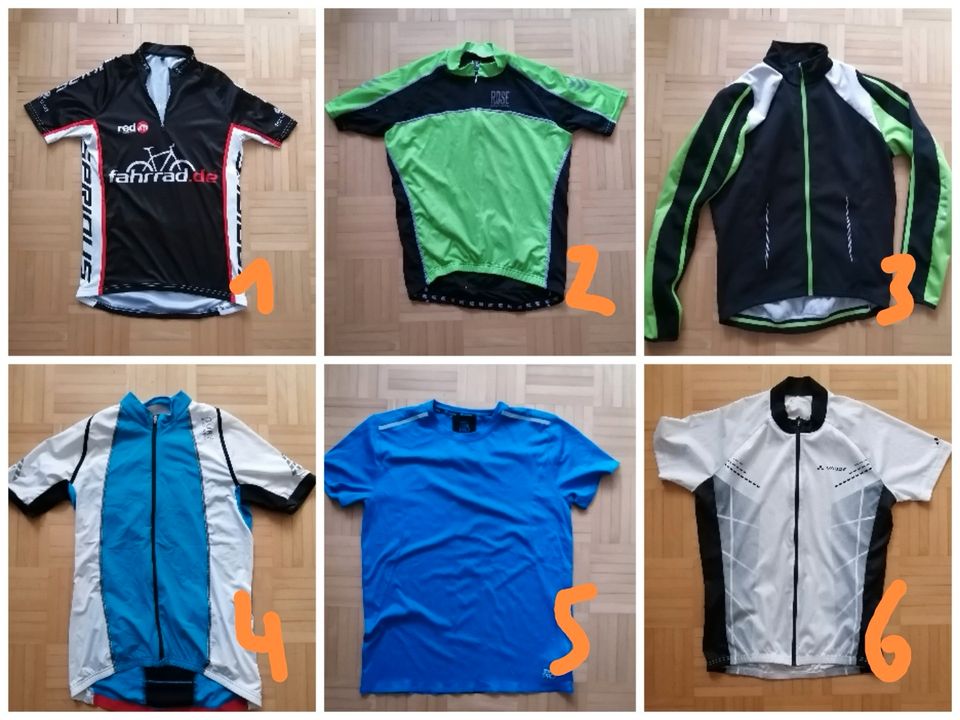 Fahrradshirt, Fahrradjacke, Trikot, M, Gore, vaude, rose,  crane in Geist