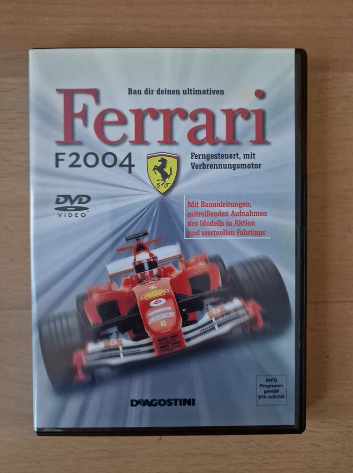 De Agostini Ferrari F2004 Kyosho Modellbau DVD in Moers