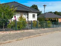 Zaun mit elektrischem Tor und Klingel Stahl feuerverzinkt Brandenburg - Rheinsberg Vorschau
