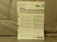 Philips MD1.1-E Service Information NUR Schaltplan Sachsen - Ostrau Vorschau