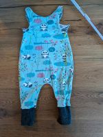 Romper Latzhose Panda Baby 56 62 68 handmade Baby Saarland - Eppelborn Vorschau