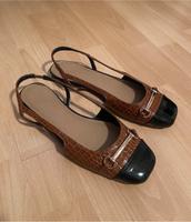 Ballerinas Asos braun, schwarz, gold Frankfurt am Main - Innenstadt Vorschau
