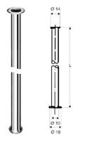 Schell 500020699 Kupferrohr mit Bördel 3/8" x 1/2" 500mm chrom Nordrhein-Westfalen - Steinfurt Vorschau