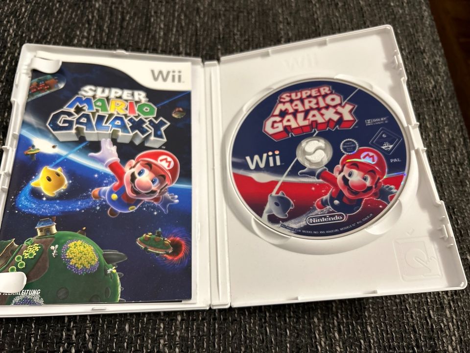 Wii Spiel Super Mario Galaxy in Lengerich