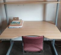 IKEA Jerker Schreibtisch Holz Metall PC Computer Regal Nordrhein-Westfalen - Bedburg-Hau Vorschau