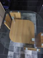 Wohnzimmer Tisch mit Glasplatte 85x85cm Niedersachsen - Garbsen Vorschau