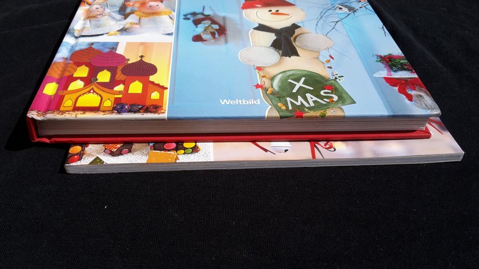 2 Bastelbücher Weihnachten Weihnachtszeit *quasi neu* in Zweibrücken