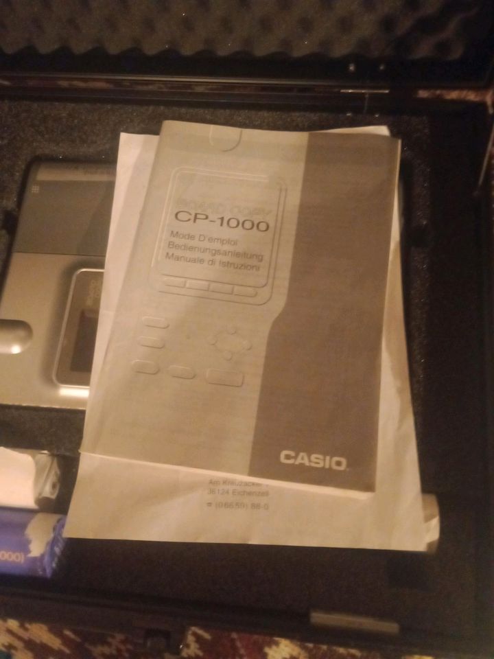 Casio CP-1000 Tafelkopierer, Pinnwand Protokoll Kopierer in Bad Salzdetfurth