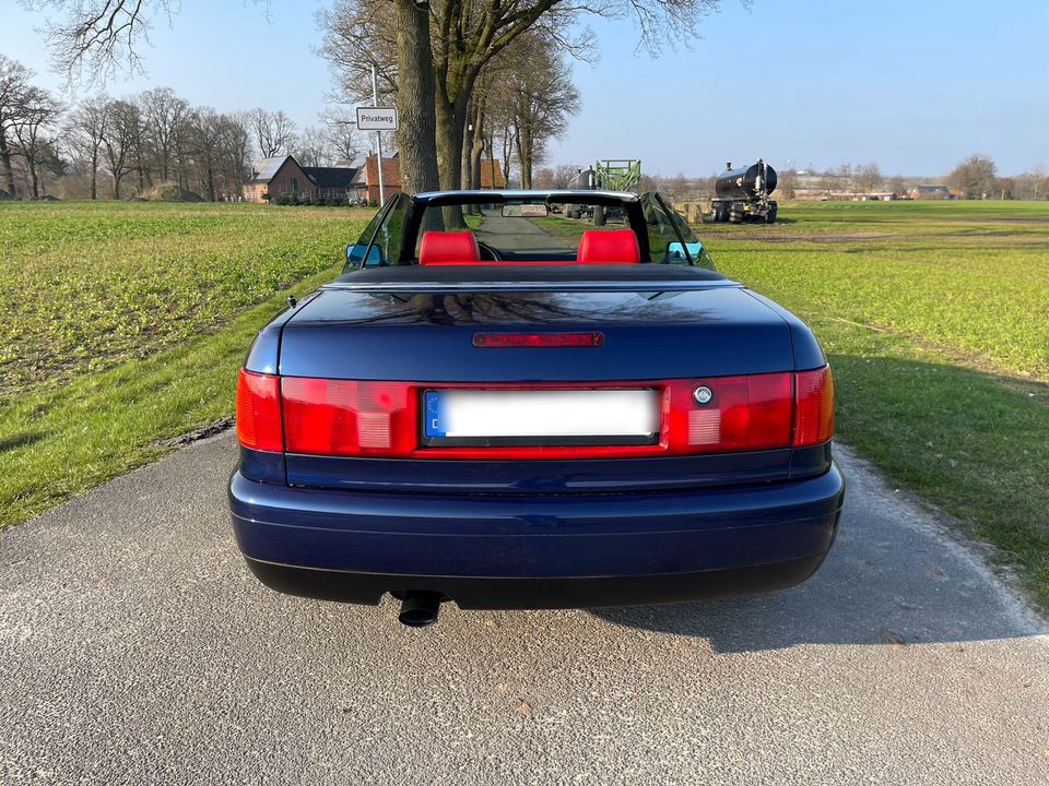 Audi 80 Cabrio 1.8 125 PS blau in Rheine