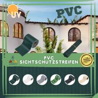 PVC Sichtschutzstreifen 0,19 x 35 m Zaunblende Gartenzaun Nordrhein-Westfalen - Kalkar Vorschau