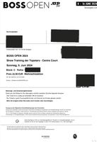 Boss Open 2 Tickets (09.06) Bayern - Stadtbergen Vorschau