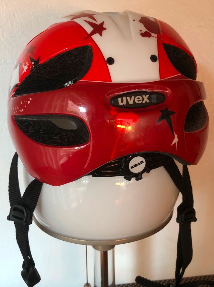 Kinder Fahrradhelm, Uvex hero, 49-55 cm red-rot in Bremen