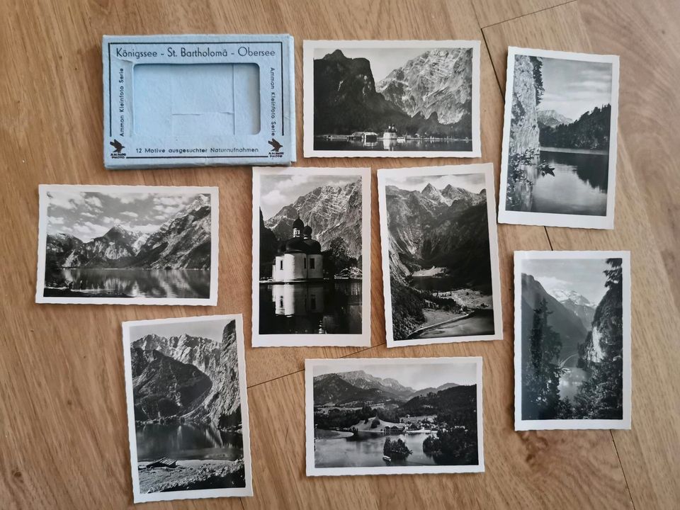 Fotokarten, Fotosammlung, Fotomappe, 50er SW, Retro, Vintage Foto in Groß-Umstadt