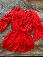 roter Jumpsuit rot Damen spitze S/36 H&M Baden-Württemberg - Offenburg Vorschau