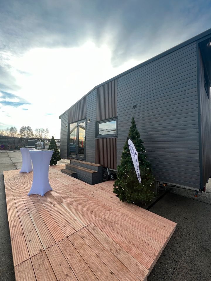 Tiny House beim BHG hagebaumarkt KAMENZ in Kamenz