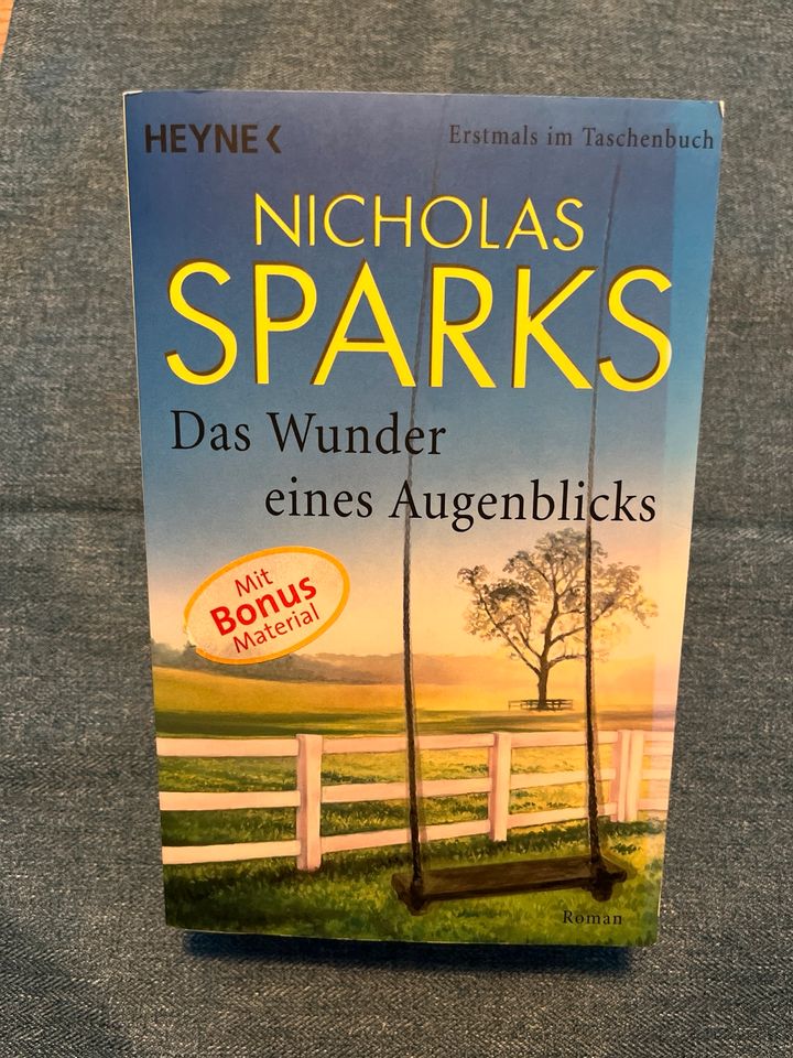 Nicholas Sparks - Das Wunder eines Augenblicks, Roman in Haltern am See