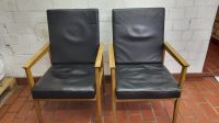 2 Vintage Thonet Stuhle Holzstuhl Sesell Leder 70er Nordrhein-Westfalen - Bad Salzuflen Vorschau