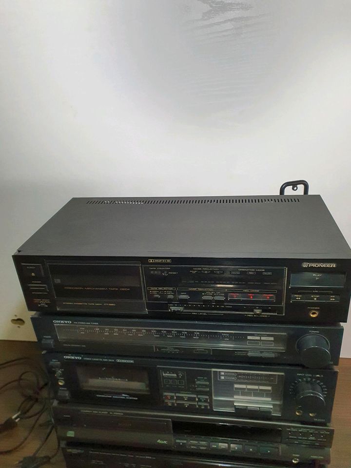 Technics, Pioneer, Onkyo, Wega Stereo Tuner in Billerbeck