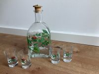 Himbeergeist Likör Schnaps Glas Set Kristall Kork Korken Nordrhein-Westfalen - Bad Salzuflen Vorschau