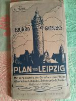 Eduard Gablers PLAN von Leipzig 45. Auflage guter Zustand Leipzig - Gohlis-Nord Vorschau