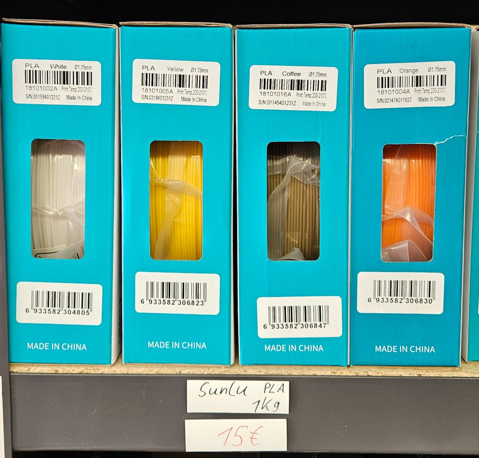 Sunlu PLA Filament 1,75mm 1Kg 15€* 3d Druck Material in Kiel