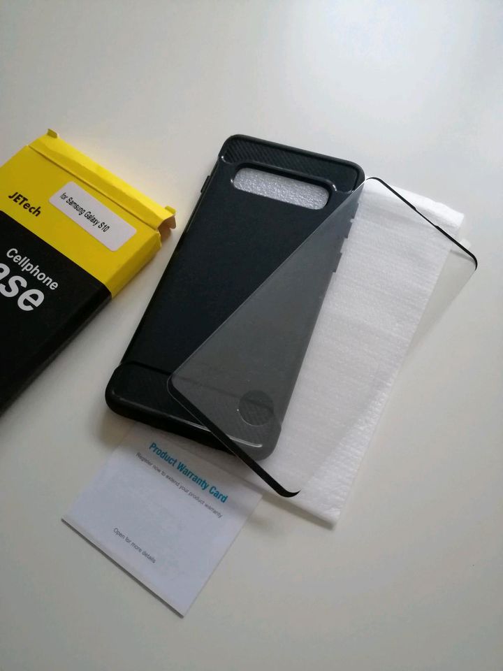 Samsung Galaxy S10 Cover Case Hülle Panzerglas ab 2€ in Eisenberg